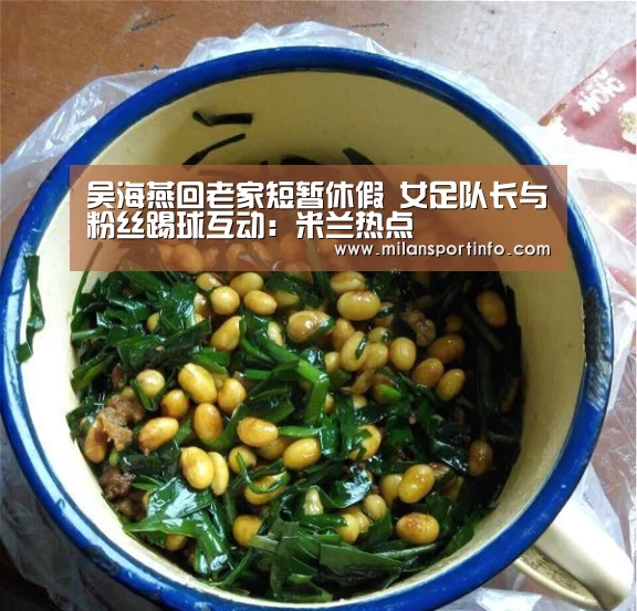 吴海燕回老家短暂休假 女足队长与粉丝踢球互动:米兰热点(图4) 米兰游戏